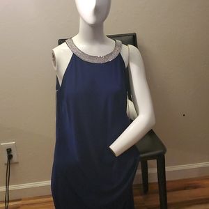 Blue dress